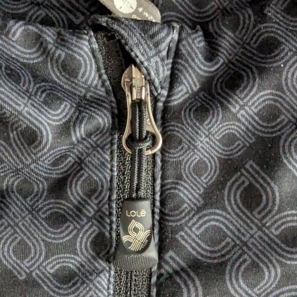 Lolë Women's Quarter Zip Yoga Running Workout Pullover - Grey - Size S - Picture 8 of 16